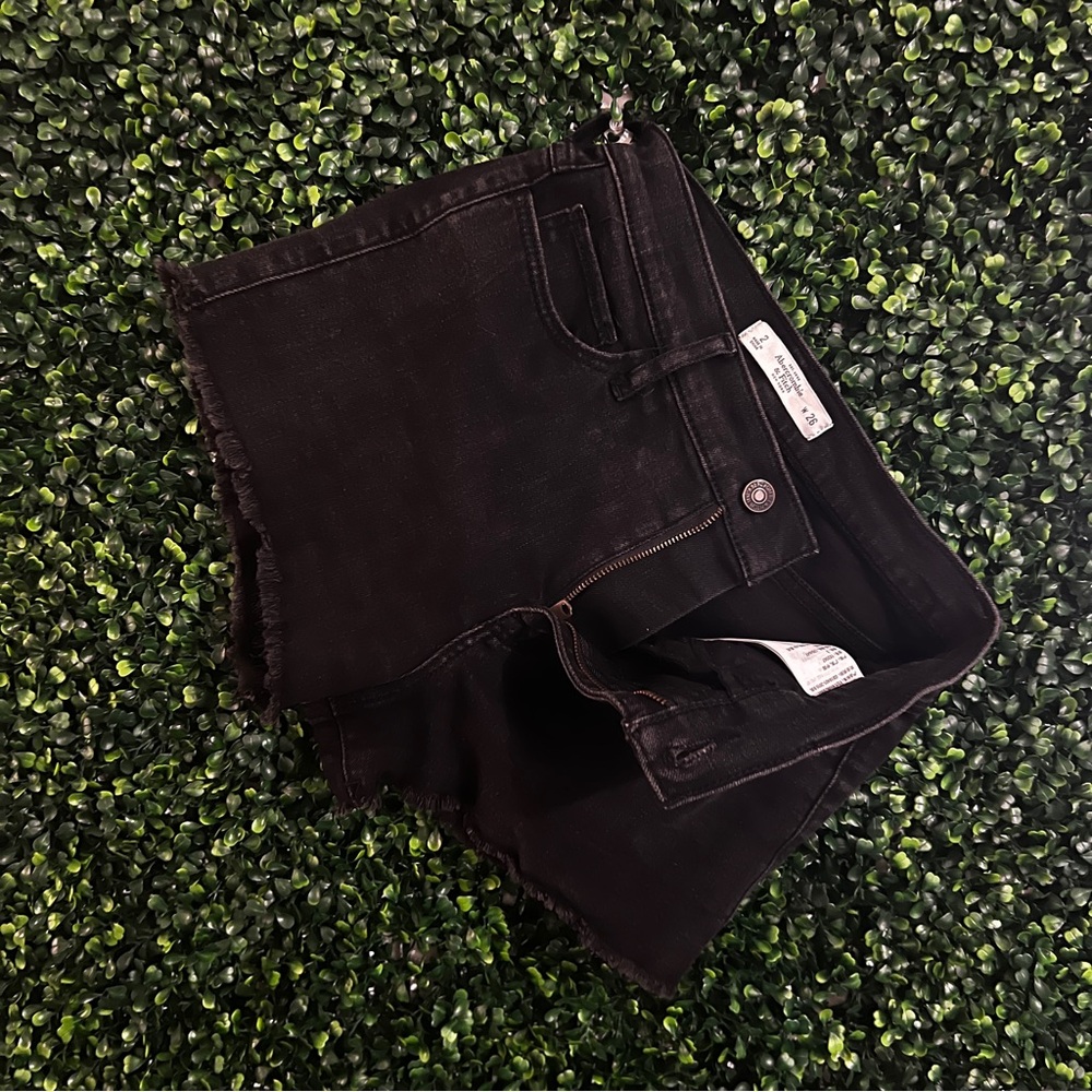 Abercrombie & Fitch Women’s Jean Shorts Black